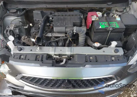 2019 Mitsubishi Mirage Le from USA, damaged, VIN ML32A5HJ2KH002386